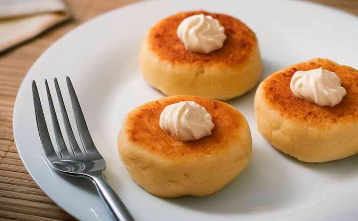 cheesecake sa usa ka protina nga pagkaon