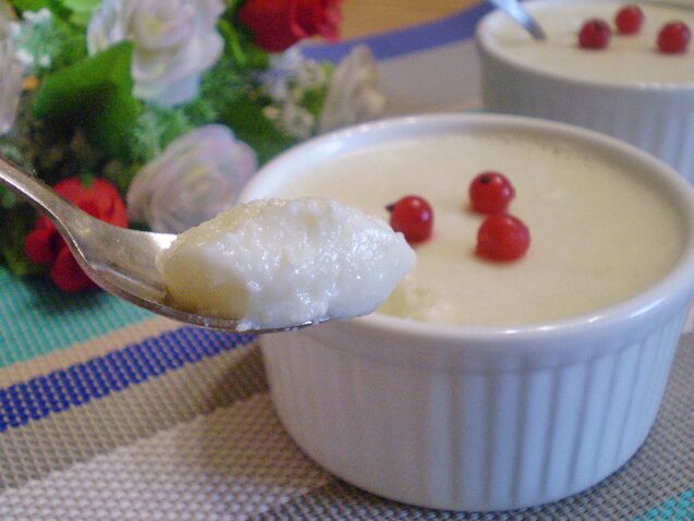 cottage cheese jelly sa usa ka protina nga pagkaon